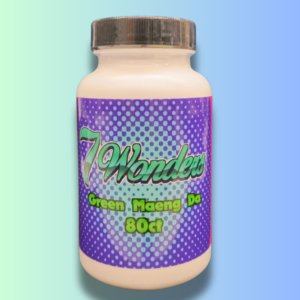 7 WONDERS KRATOM 80CT CAPSULE Green Maeng Da