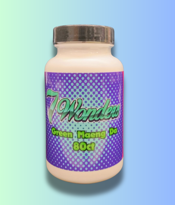 7 WONDERS KRATOM 80CT CAPSULE Green Maeng Da