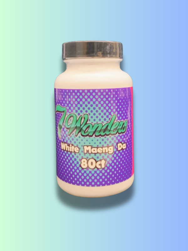 7 WONDERS KRATOM 80CT CAPSULE WHITE Maeng Da