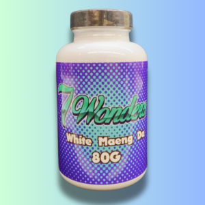 7 WONDERS KRATOM 80G POWDER WHITE Maeng Da