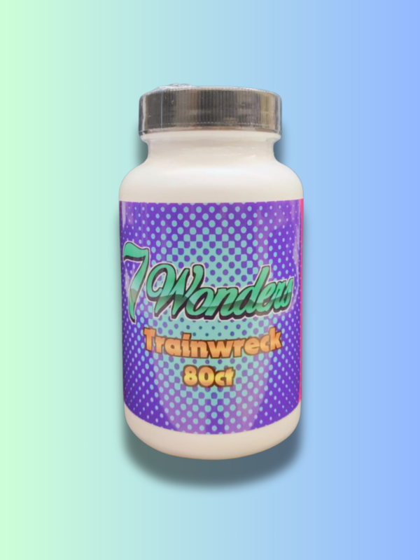 7 WONDERS KRATOM 80CT CAPSULE TRAINWRECK
